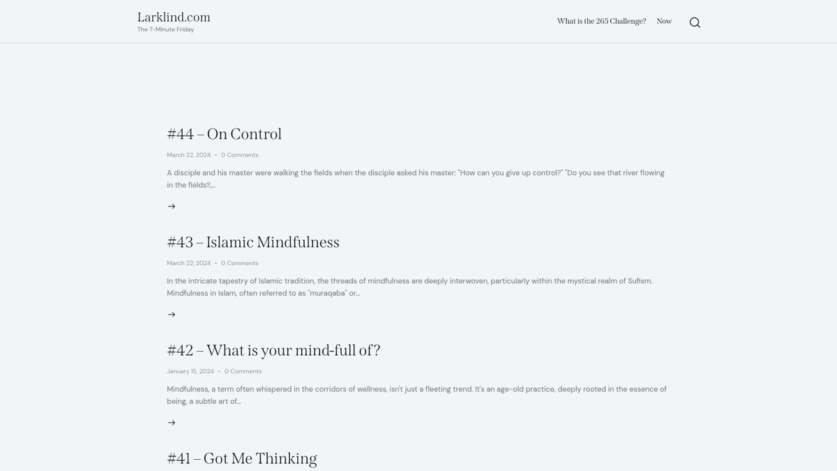 larklind.com screenshot