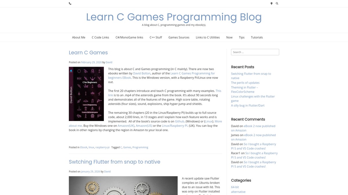 learncgames.com screenshot