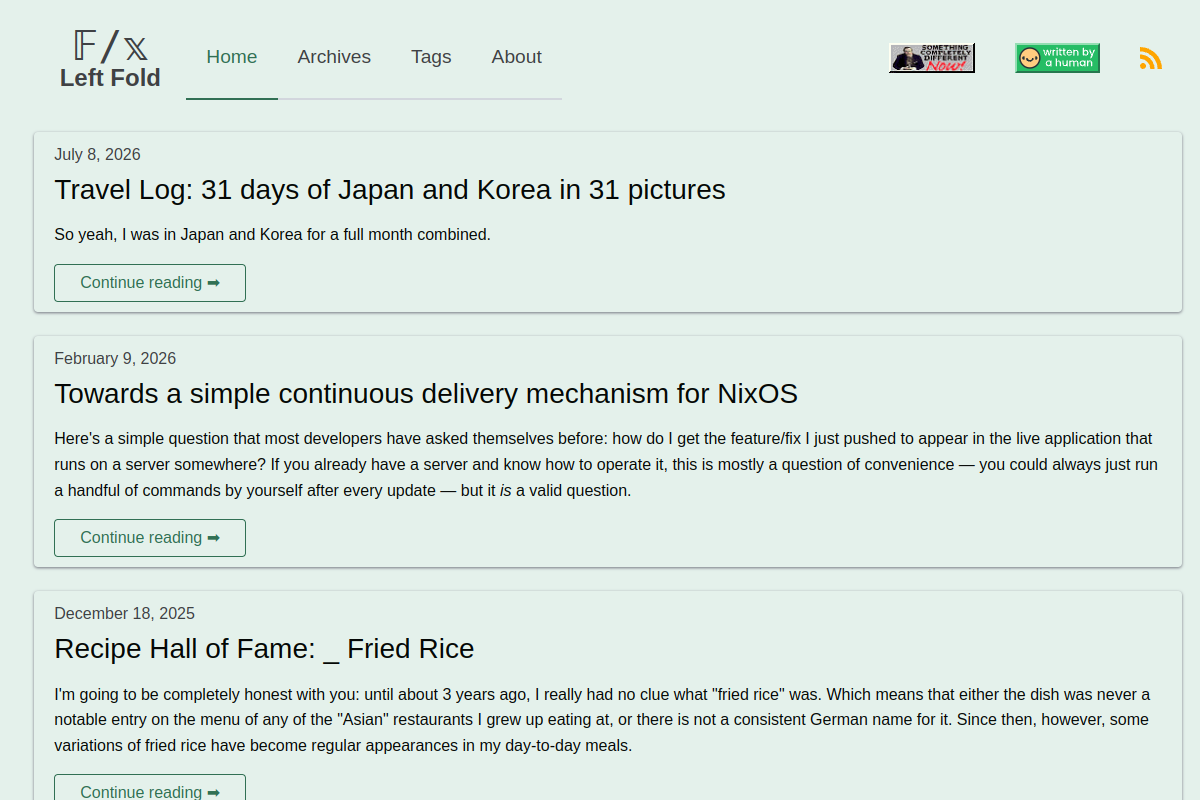 leftfold.tech screenshot