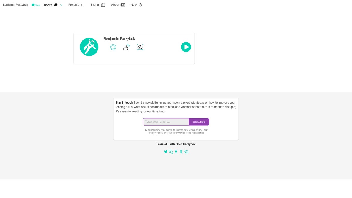 levinofearth.com screenshot