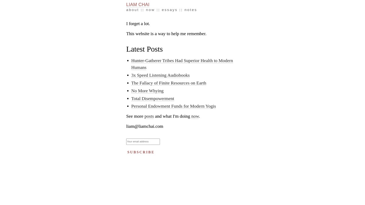 liamchai.com screenshot