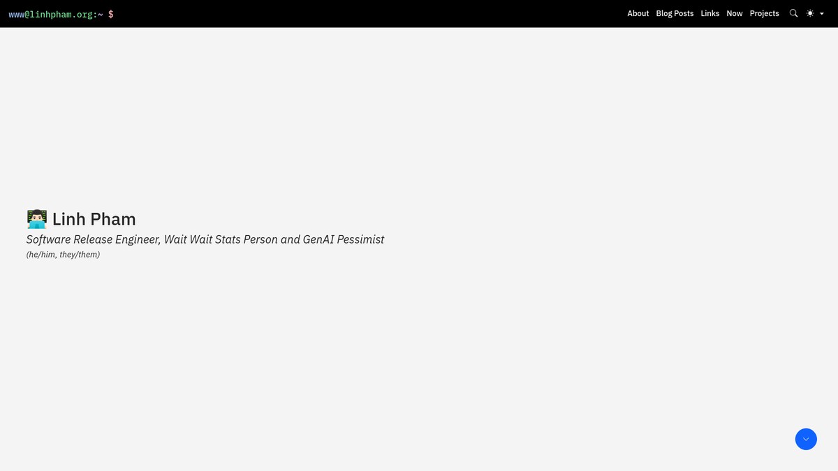 linhpham.org screenshot