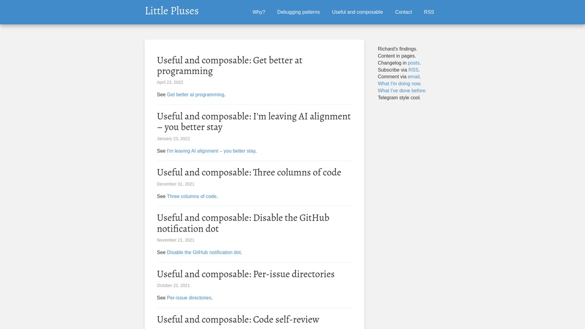littlepluses.com screenshot
