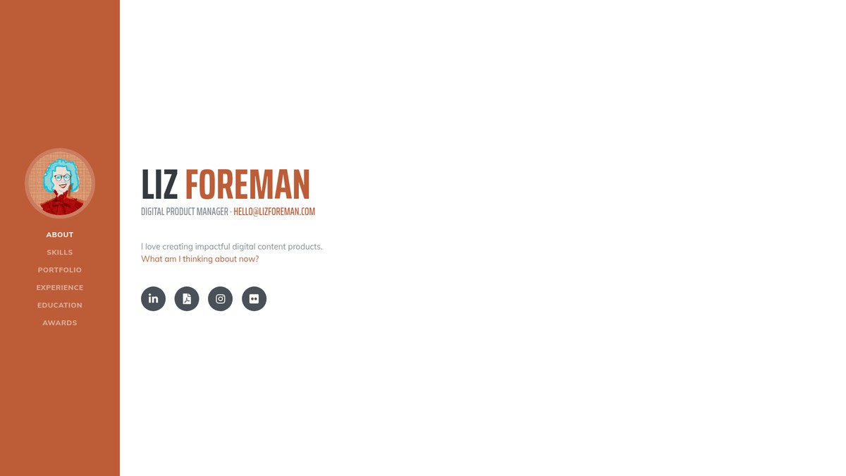 lizforeman.com screenshot