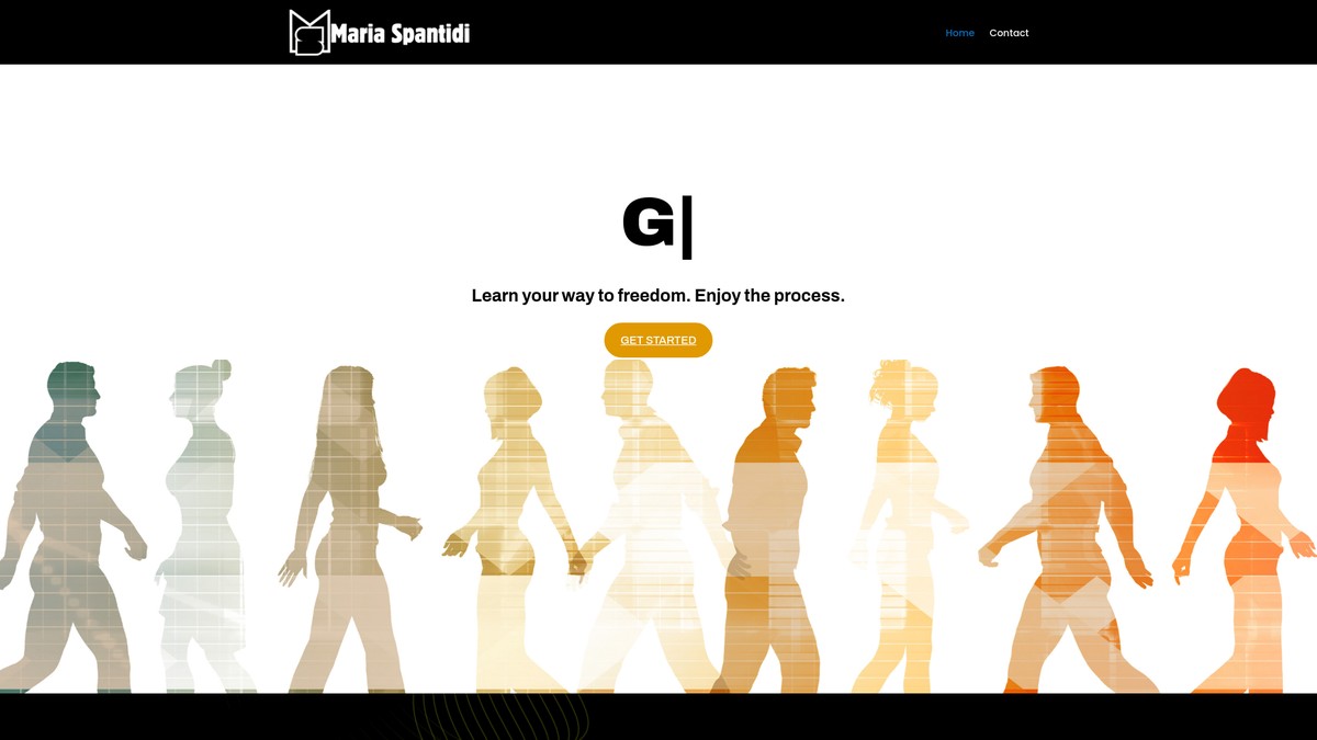 mariaspantidi.com screenshot