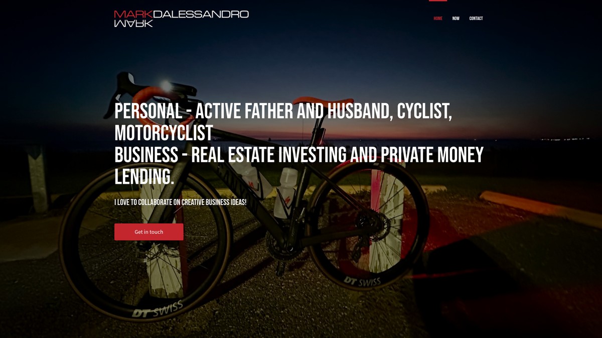 markdalessandro.com screenshot