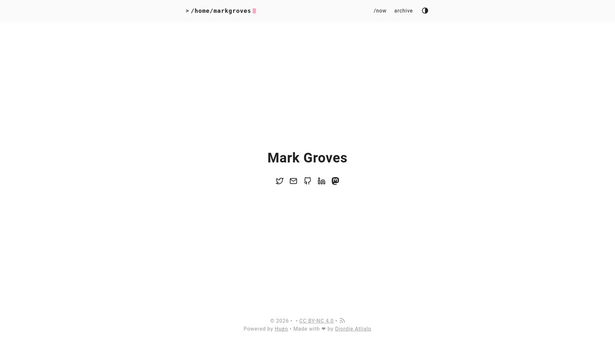 markgroves.us screenshot