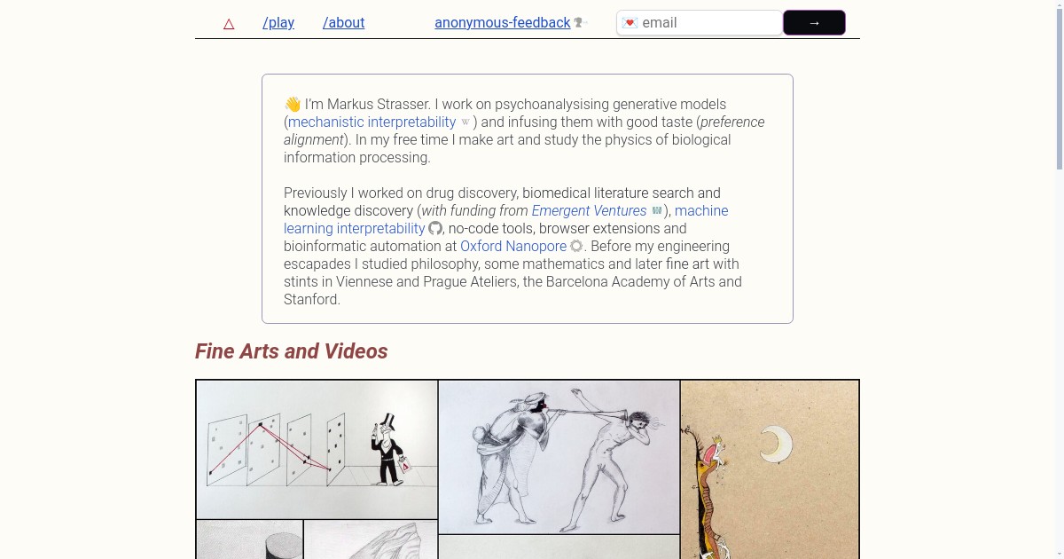 markusstrasser.org screenshot