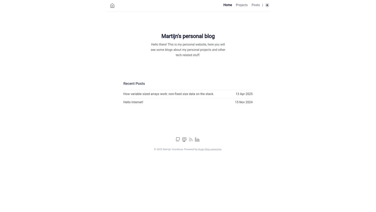 martijnv.com screenshot