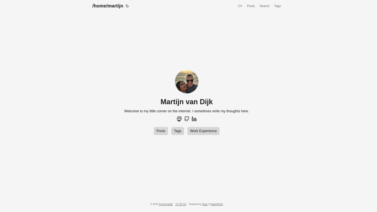 martijnvandijk.net screenshot