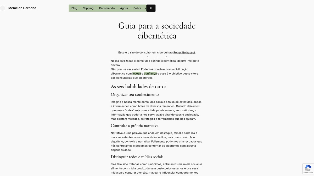 memedecarbono.com.br screenshot