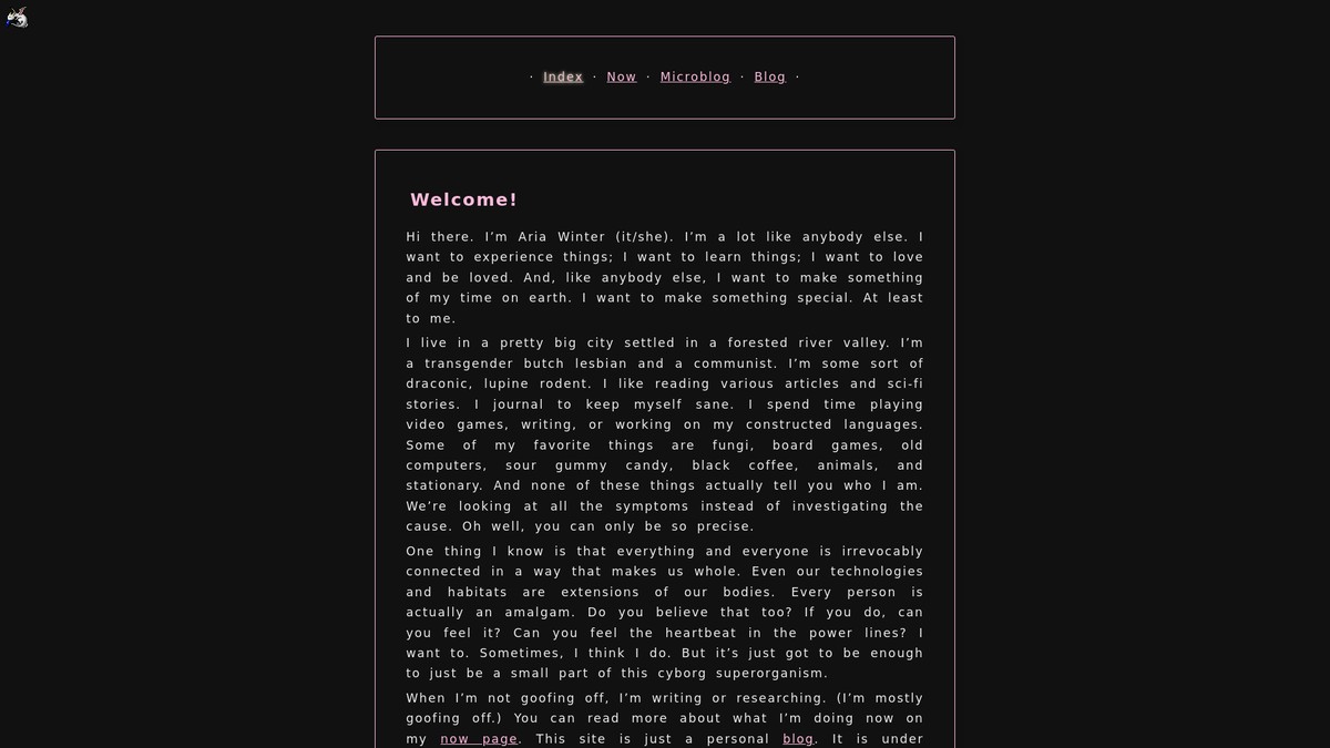 microsynthera.neocities.org screenshot