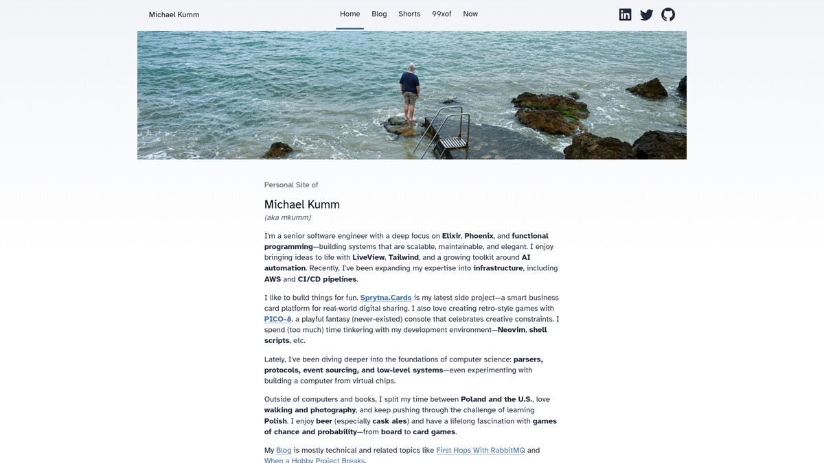 Screenshot of mkumm.com