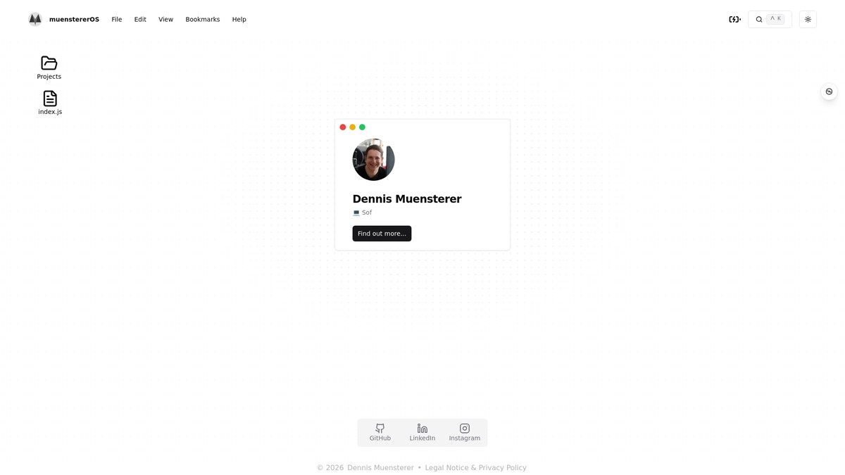 muensterer.tech screenshot