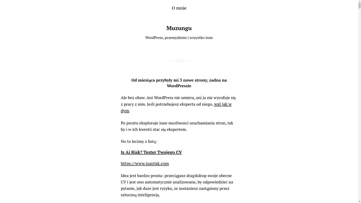 muzungu.pl screenshot