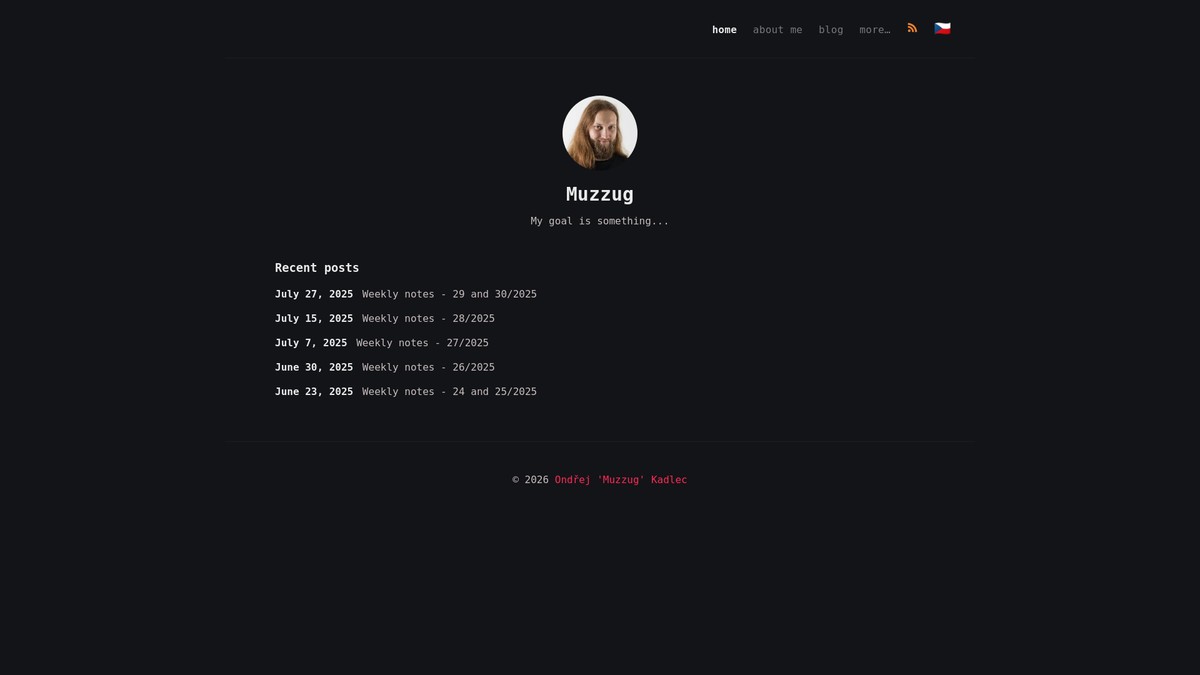 muzzug.com screenshot