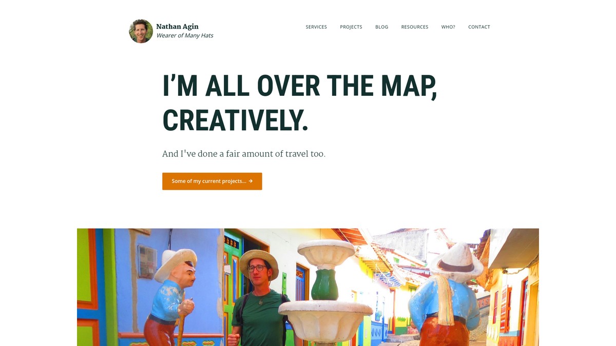 nathanagin.com screenshot
