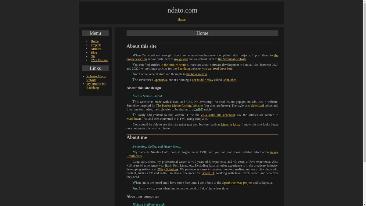 ndato.com screenshot