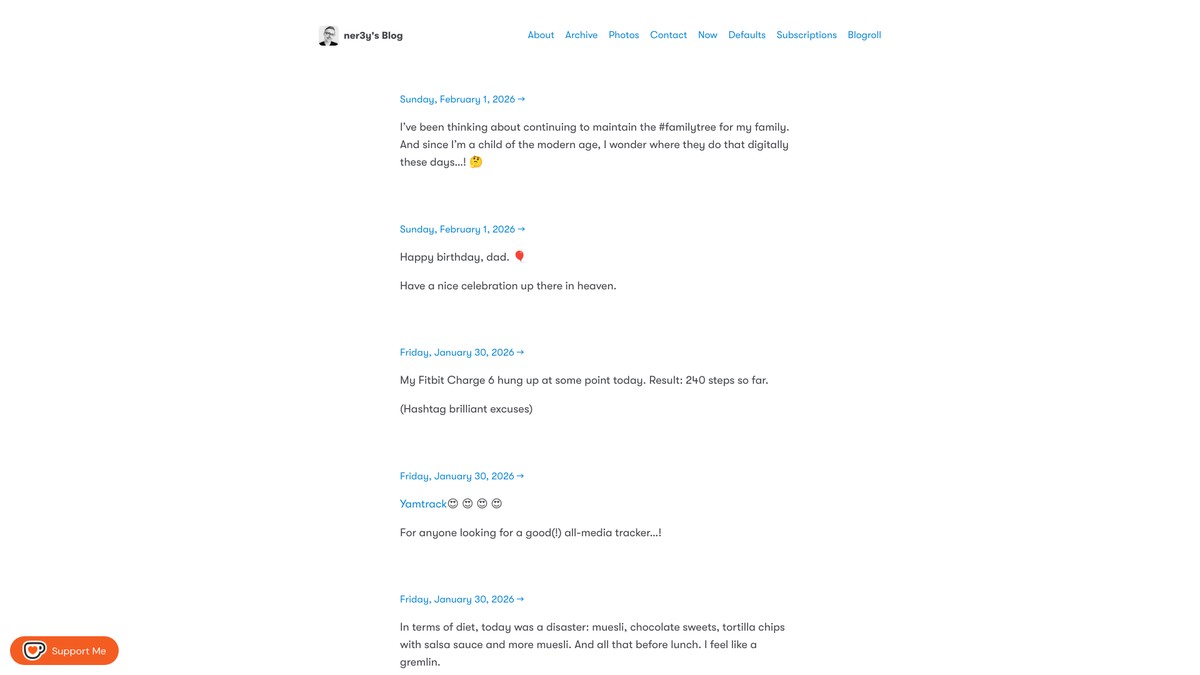 ner3y.me screenshot