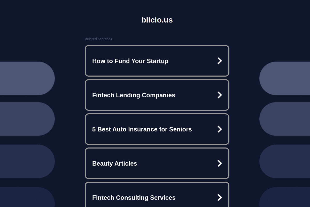 new.blicio.us screenshot