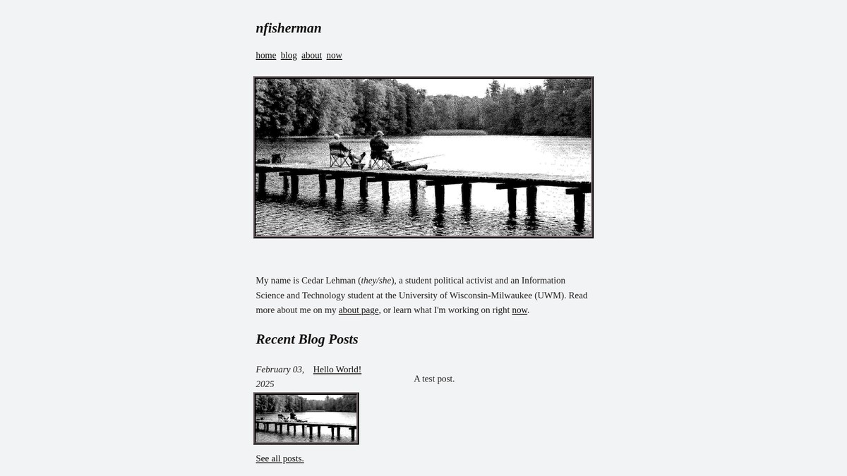 nfisherman.com screenshot