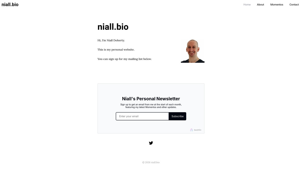 niall.bio screenshot