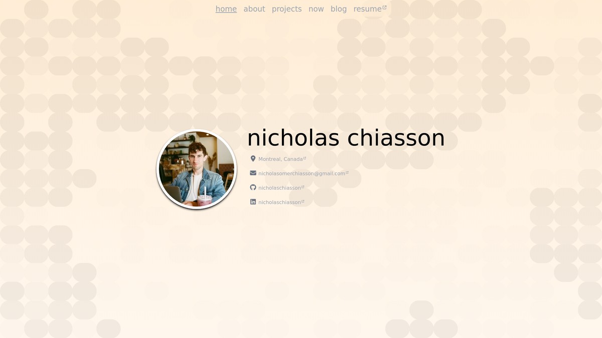 nicholaschiasson.github.io screenshot