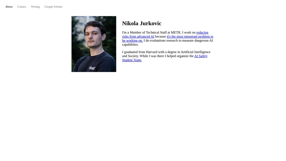 nikolajurkovic.com screenshot