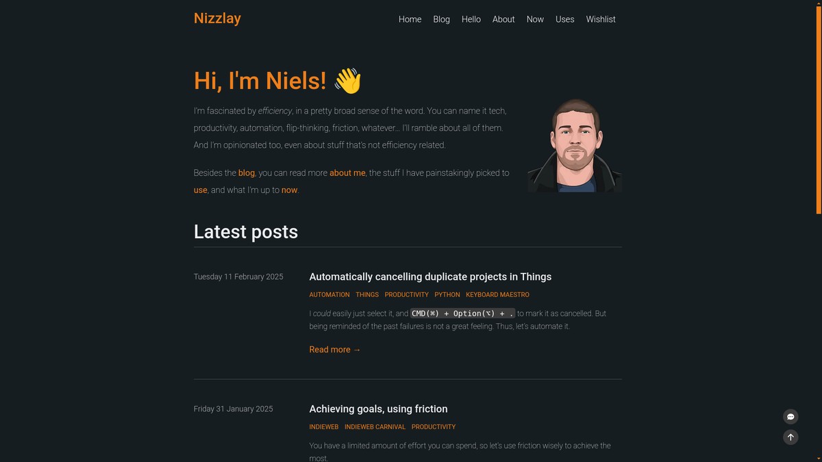 nizzlay.com screenshot
