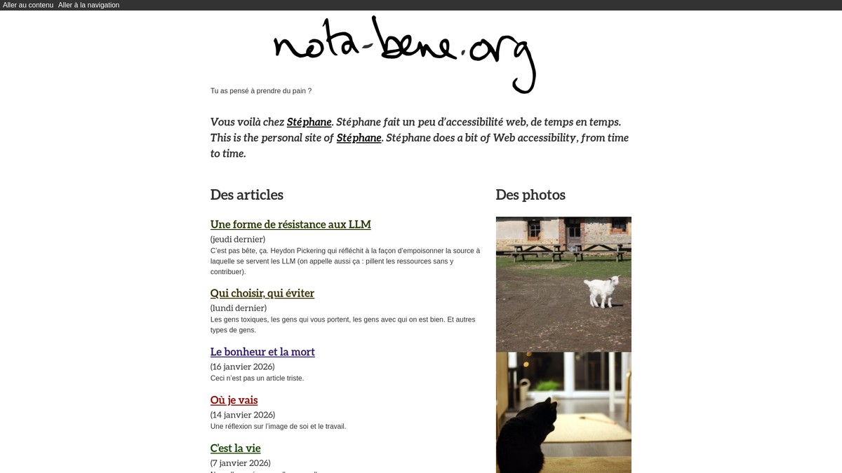nota-bene.org screenshot