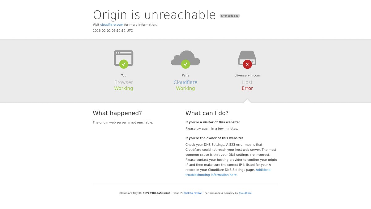 oliverservin.com screenshot