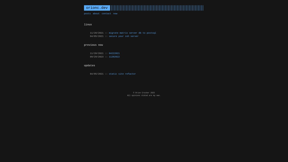 orionc.dev screenshot