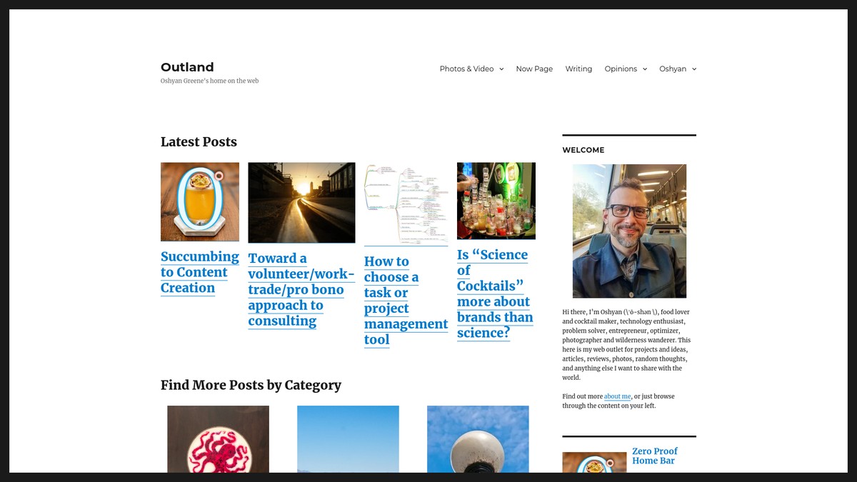 oshyan.com screenshot