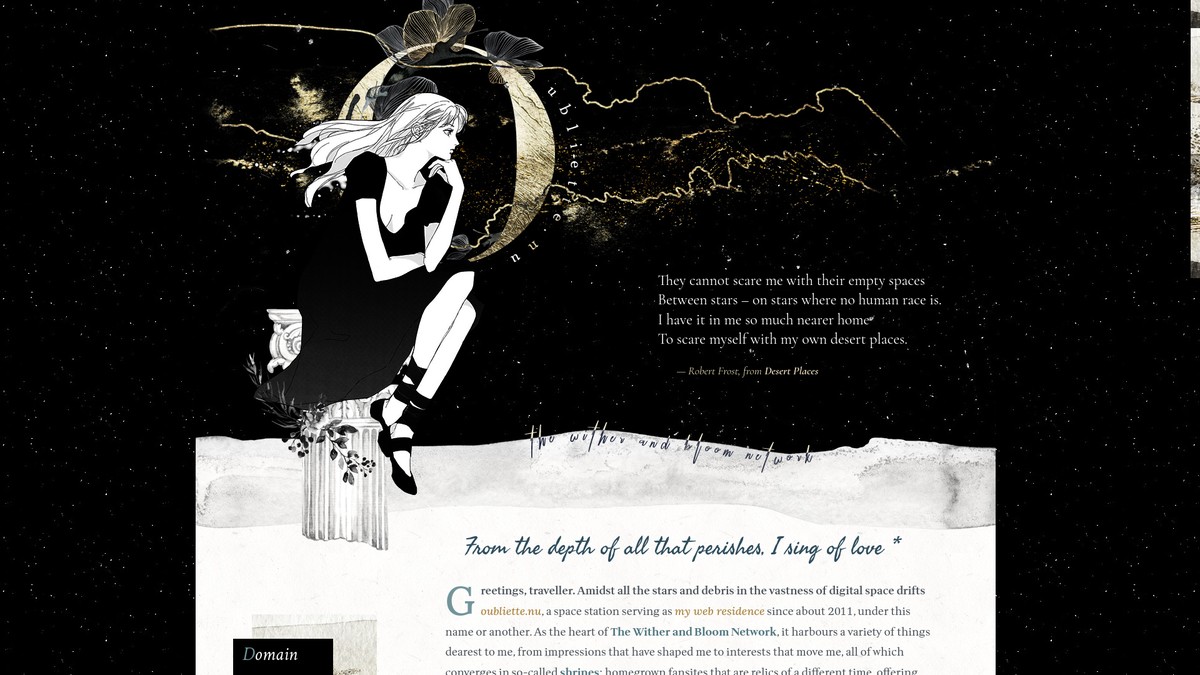 oubliette.nu screenshot