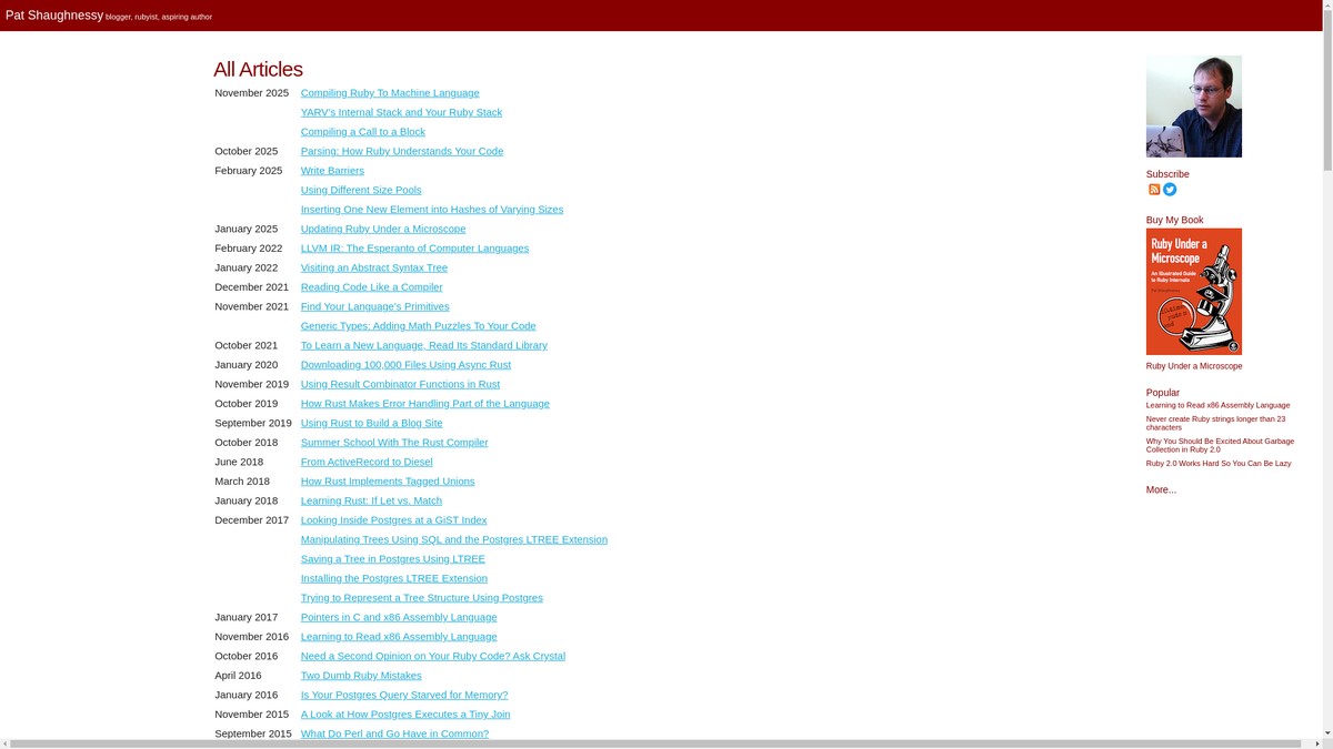 patshaughnessy.net screenshot