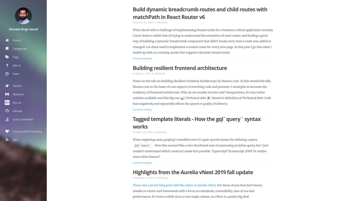 Screenshot of pavsaund.com