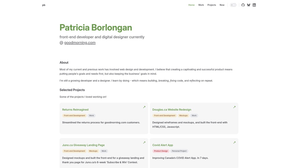 pborlongan.dev screenshot