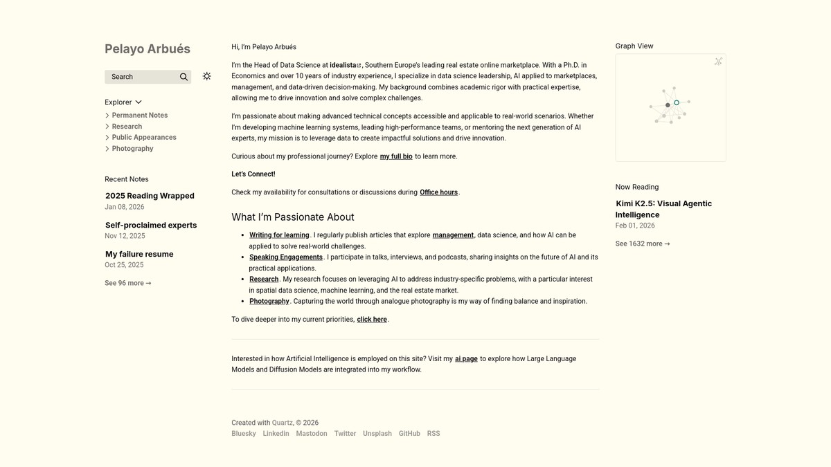 pelayoarbues.com screenshot