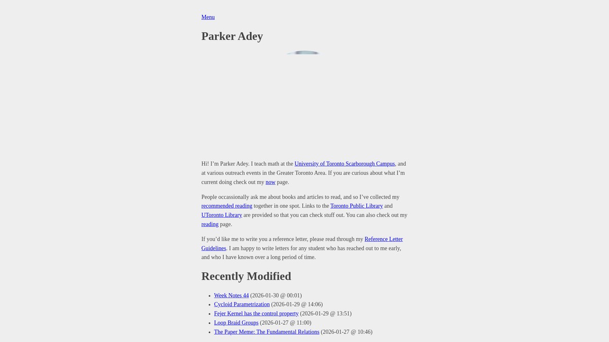 pgadey.ca screenshot