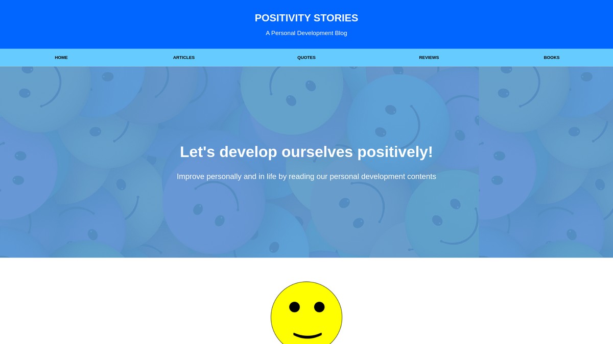 positivitystories.com screenshot