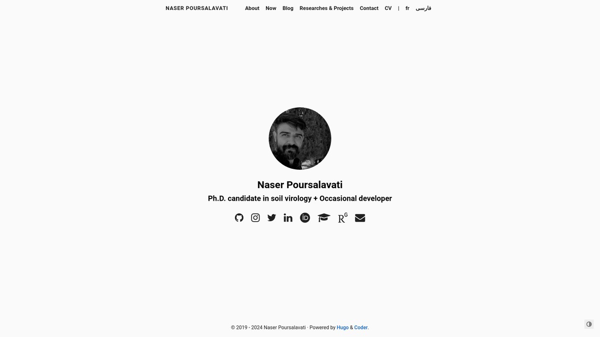 poursalavati.com screenshot