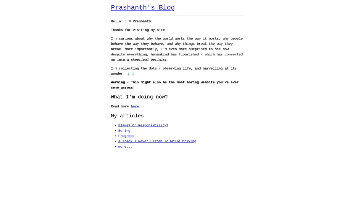 prashanths.blog screenshot