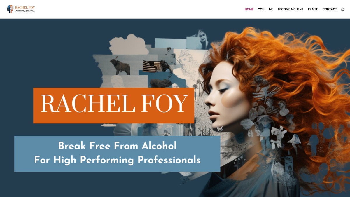 rachelfoy.com screenshot