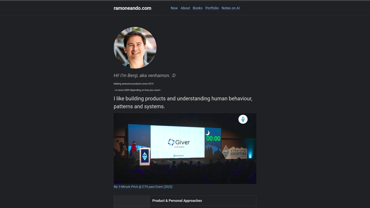 ramoneando.com screenshot