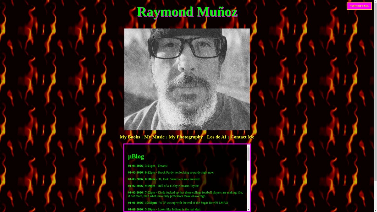 raymondmunoz.com screenshot