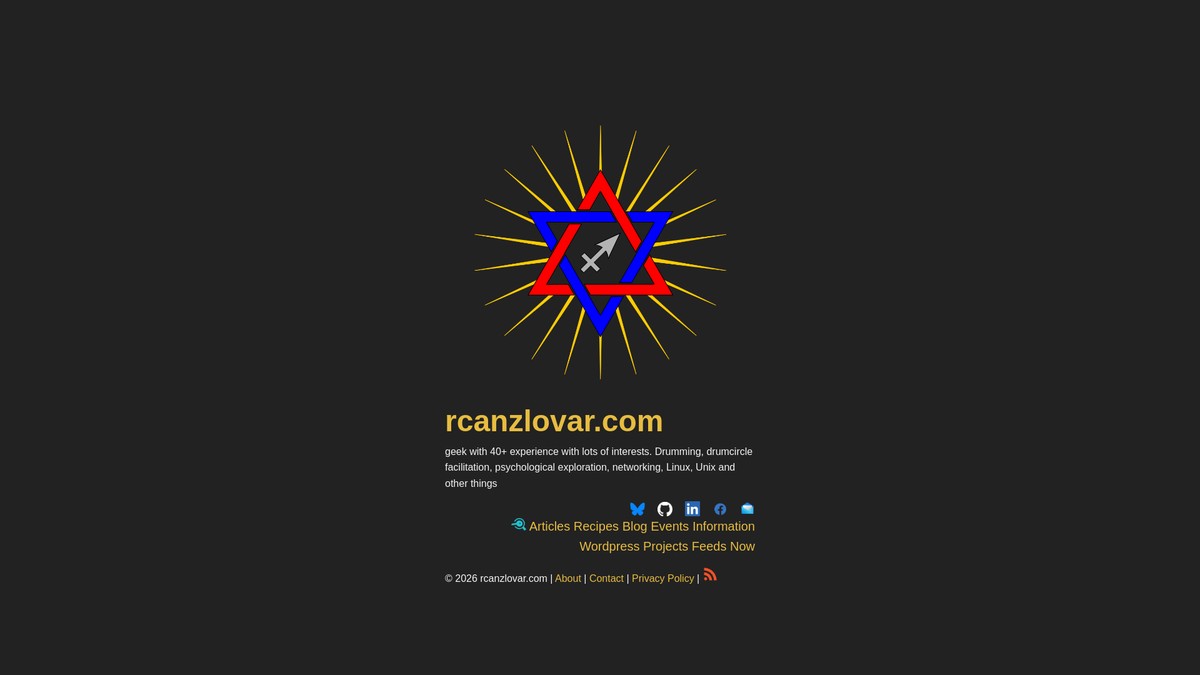 rcanzlovar.com screenshot