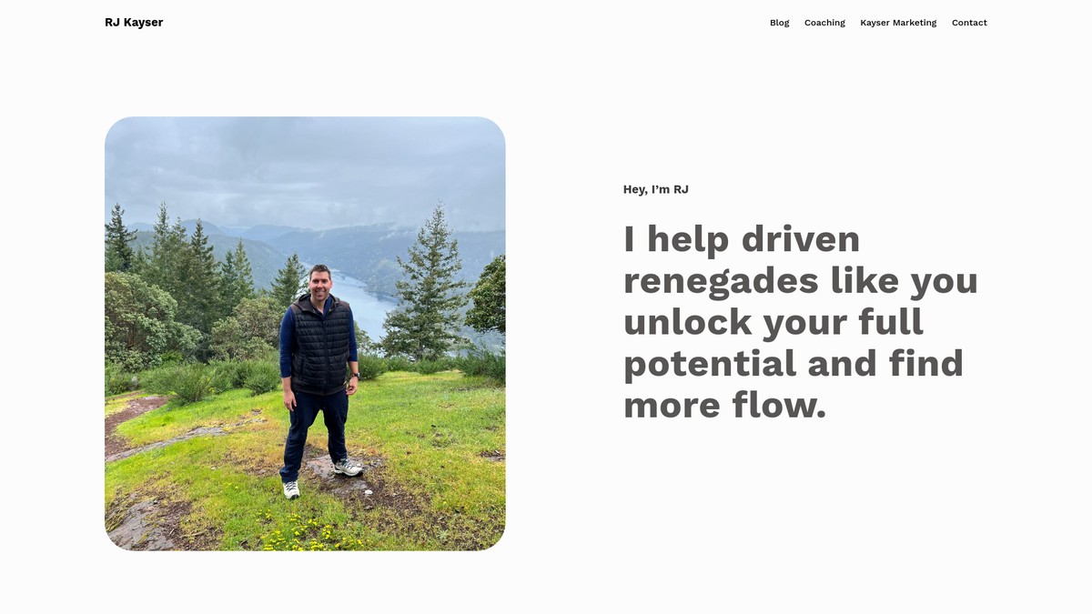 rjkayser.com screenshot