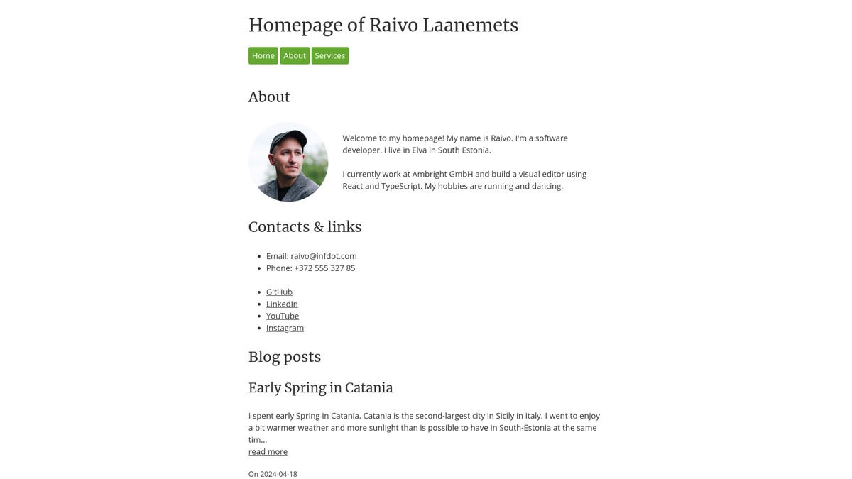 rlaanemets.com screenshot