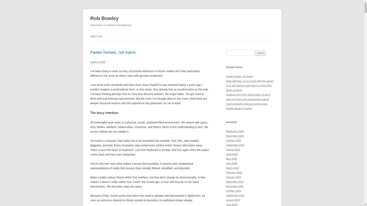 robbowley.net screenshot