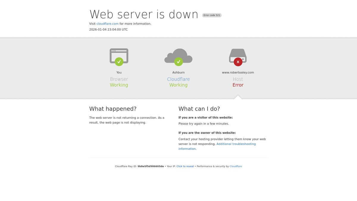 robertoaley.com screenshot